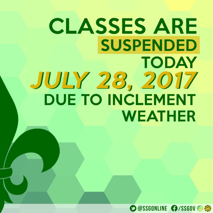 SSGOnIine's tweet photo. Class Suspensions for July 28, 2017 https://t.co/pFTLywVaie