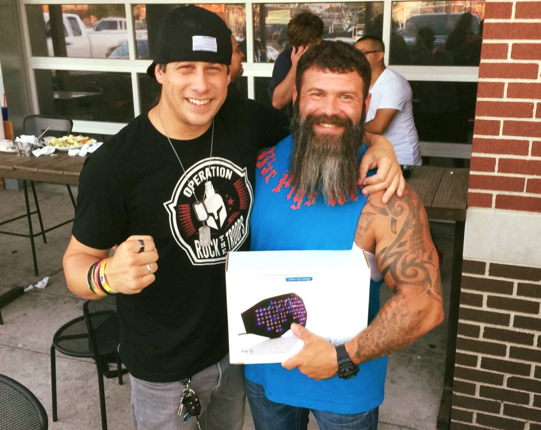 randall_reed's tweet photo. We honored Marine Veteran, Steven Gern, with an https://t.co/Va1c4pVDjc System with funds raised from the https://t.co/ynpk0ZH7yP tour! https://t.co/auTMfJJUdh