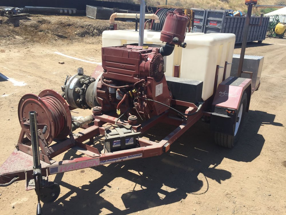 HarbenInc's tweet photo. @HarbenInc #jetters are built to last…1989 model with original pump, gearbox, engine, selector &amp; hydraulic valves &amp; hose reel. https://t.co/M2ZKbK31WZ