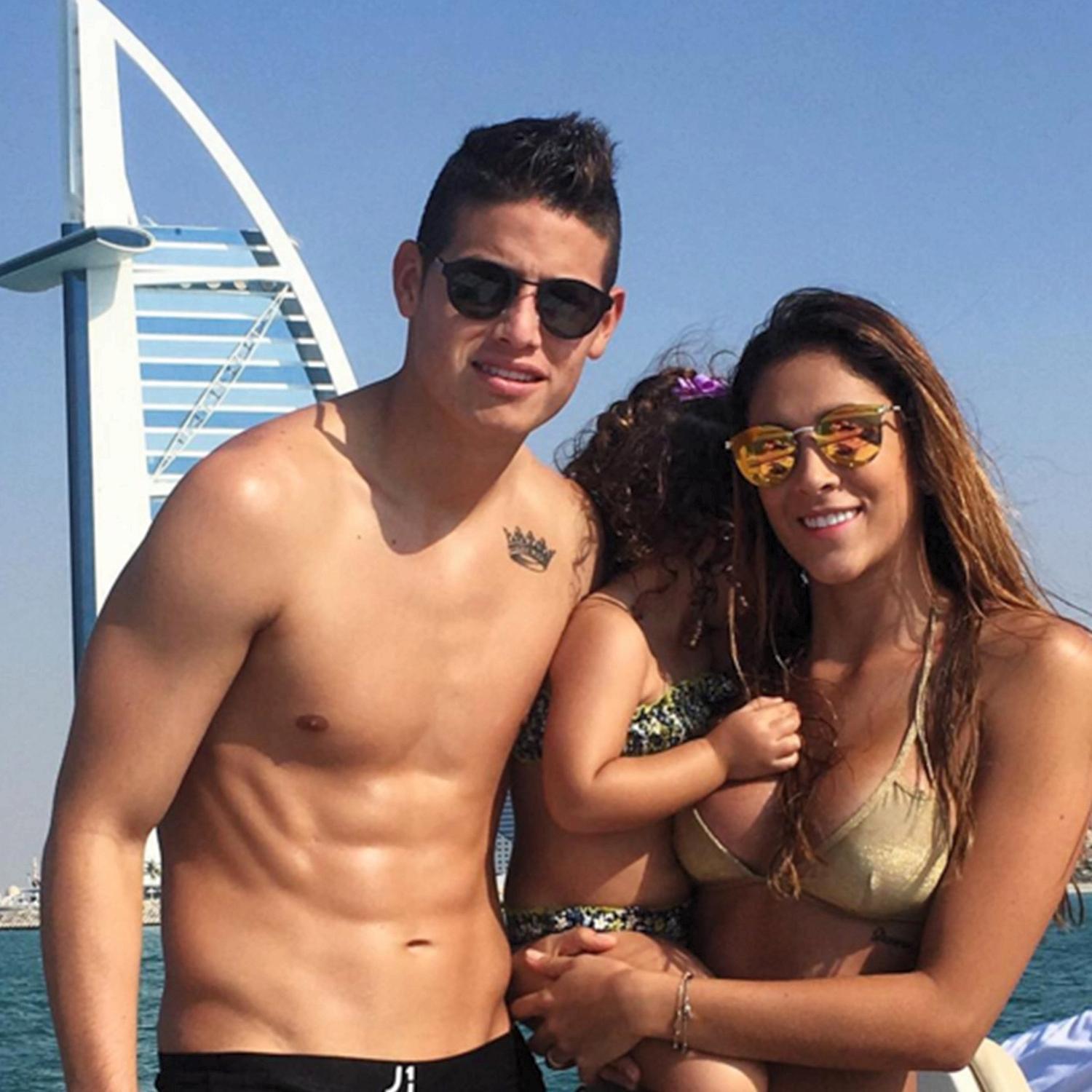 James rodriguez wife