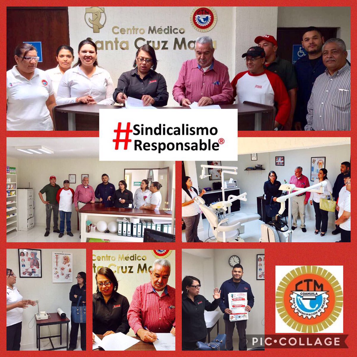 Hoy suscribimos Convenio con #Pace y nuestro Centro Medico "Santa Cruz María" para brindar servicios médicos de calidad a los trabajadores.