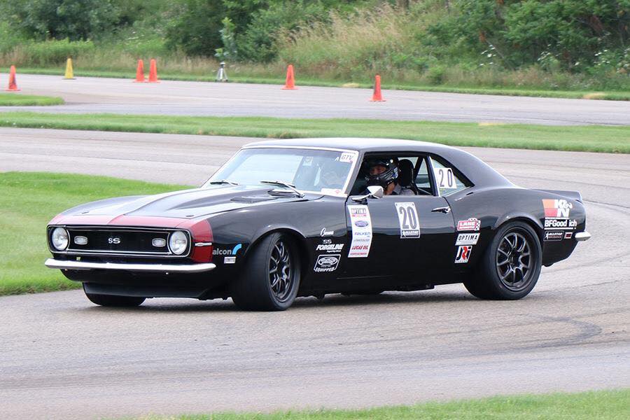ForgelineWheels's tweet photo. Congrats to Larry Woo, 2017 #MotorstateChallenge Vintage Class Champion, and his #protouring #Chevy #Camaro on #Forgeline #GA3R wheels! https://t.co/I3EWlXoosa