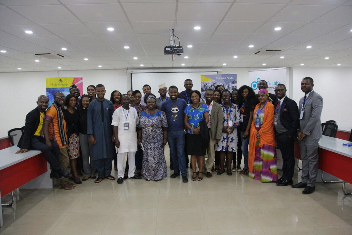 AfriLabs's tweet photo. The #ICT4SIWestAfricaWorkshop was a huge success!We came,we connected, we formed a network! Kudos to everyone involved. @Spidercenter @iHub https://t.co/AOfNd12Mek