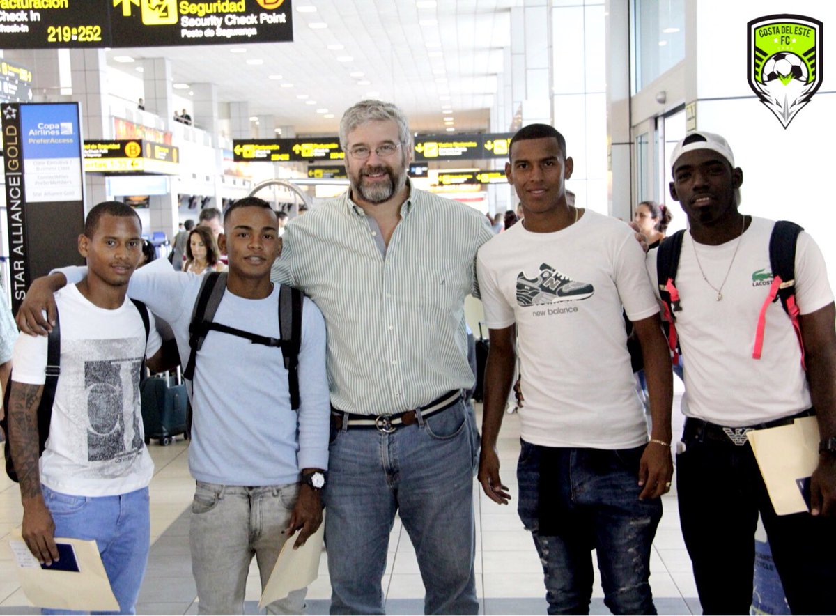 DESTINO PERÚ!Hoy partieron 4 de nuestros jugadores a realizar pruebas en el <a href="/Club_USMP/">San Martín</a> de la 1er División del fútbol peruano #CostadelEsteFC