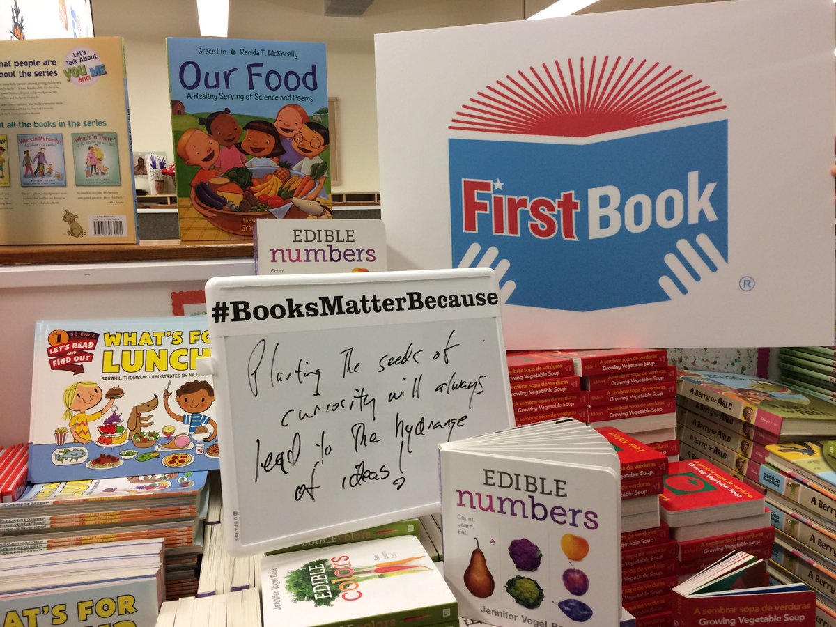 FirstBook's tweet photo. #TBT last March- @MBF_Foundation gave 12k books to #Boston kids & @Mariobatali & kids shared their #booklove #BookMatterBecause #FirstBook25 https://t.co/ygOjXFvGDw