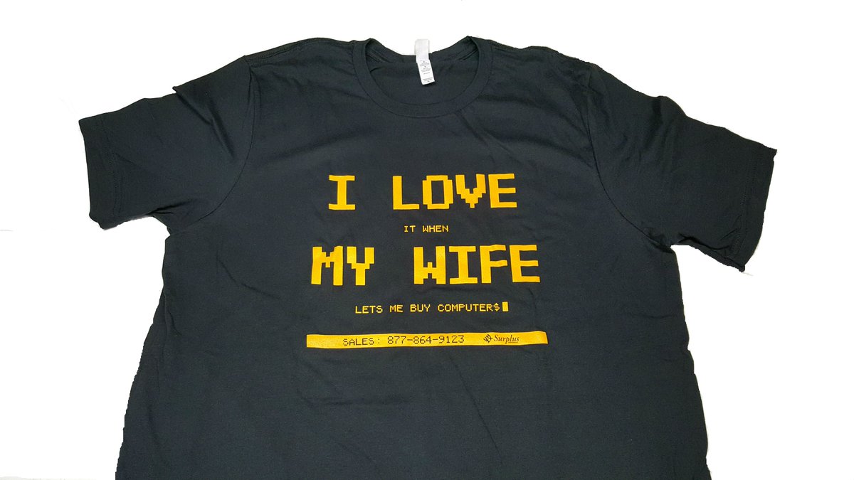 UNIXPlusCom's tweet photo. #ilovemywife😘😜

Hurry up!! follow @unixpluscom on twitter to get the #tshirt at #defcon

#defcon25 #unixsurplus booth #10 #8778649123x2 https://t.co/lQISgW9S5p