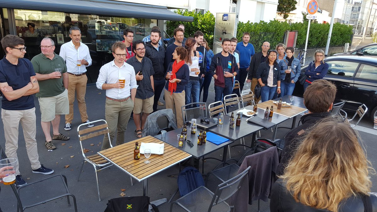 Plage_Web's tweet photo. Dernier apéro avant septembre et la Saint Nazaire Digital Week et présentation du nouveau CA https://t.co/v3JAnE4UKj