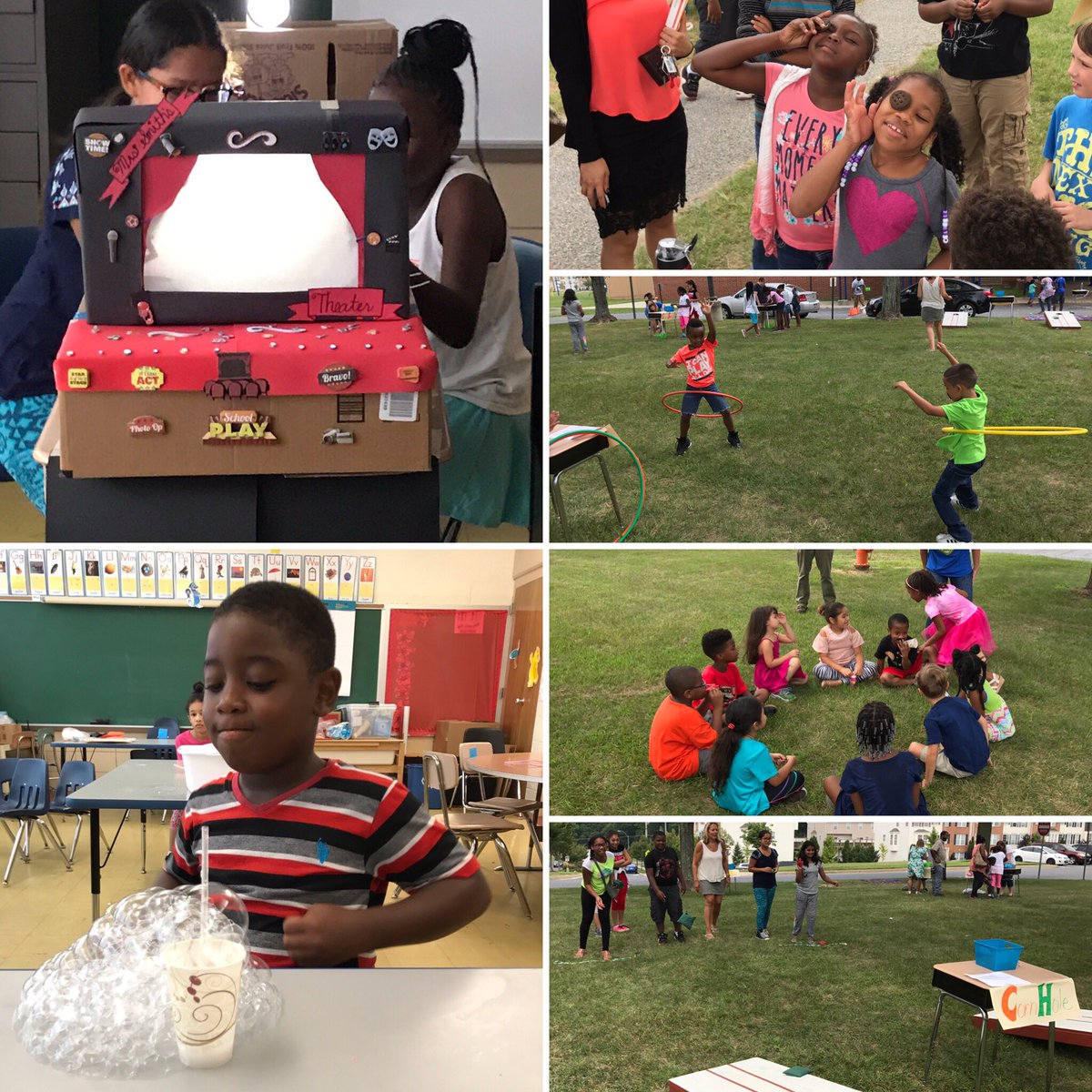 GeorgeCassis's tweet photo. @GlenmarES &amp; @TeamMiddlesexES STEAM Showcase and Carnival day! 🎭🎳🤓📚@MEScounselor2 @BCPSTitleI #kidsfirst #summerlearning https://t.co/OFWwMIP7Sp