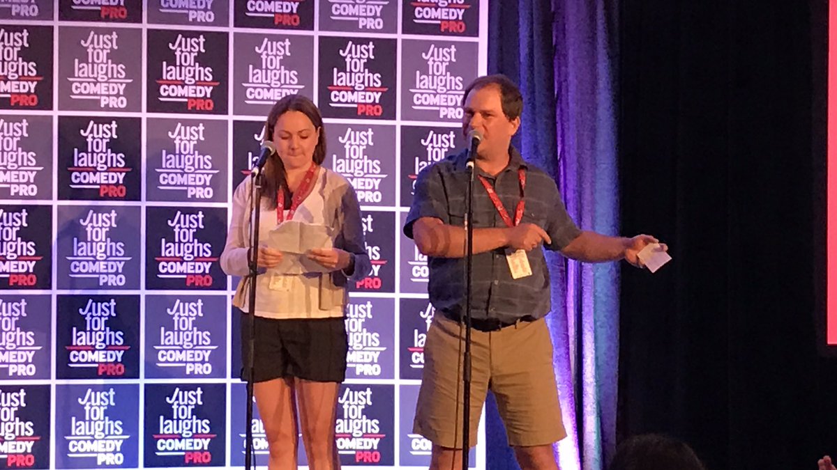 .<a href="/SuperFunKate/">Kate Conway</a> and <a href="/HeyBishop/">Jason Leaver</a> return to #ComedyPro with their <a href="/cbccomedy/">CBC Comedy</a> pitch May/December