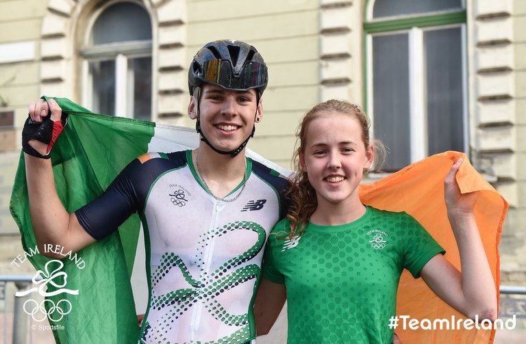 REPORT: Shay Donley finishes 8th matching Maeve Gallagher's top ever Irish road race result at the #eyofgyor2017 cyclingireland.ie/cycling-news-i…