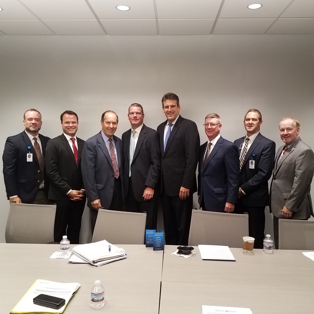 Thx Baystate Health &amp; Dr Keroack 4 gr8 talk: health services, community stewardship, workforce &amp; eco dev. Glad the W MA delegation asked me!