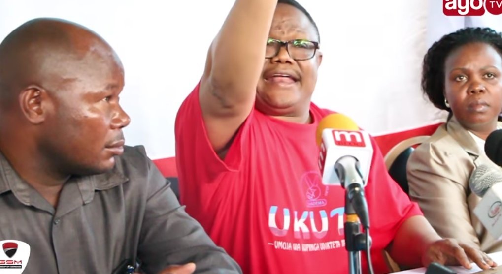 millardayo's tweet photo. #AmplifayaUPDATES "Waliniambia wanahitaji kupima mkojo nikawaambia unathibitishaje uchochezi kwa kupima mkojo?"- Tundu Lissu https://t.co/W64cgda8N7