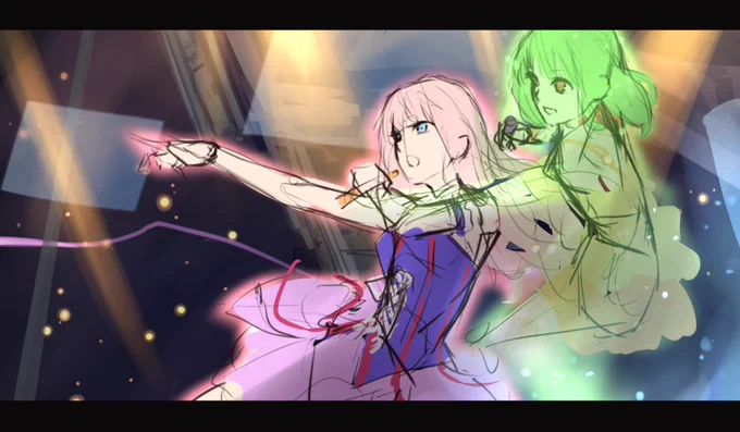 深夜のワンドロ「ライオン -シェリル・ノーム & What 'bout my star? -ランカ・リー」 
