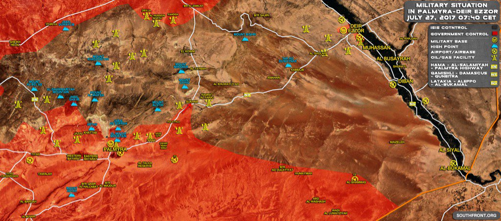 EmperorTikacuti's tweet photo. Eventually #Sukhna will be occupied forcing #TheIslamicState western influence to surrender #AlBukamal is next https://t.co/DE8JjeCl0g