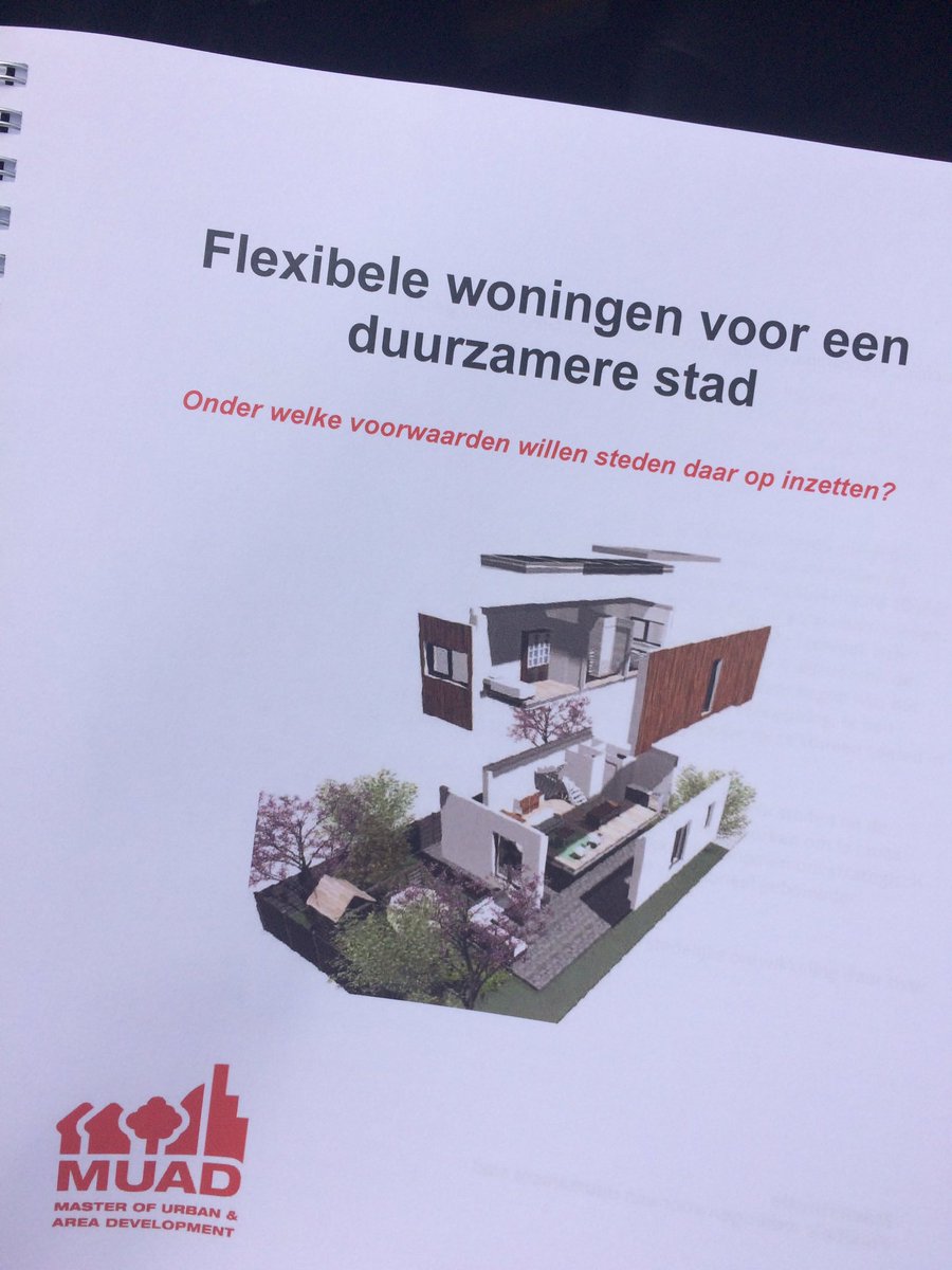 TheodeBruijn's tweet photo. Weer een nieuwe @MUAD_nl master erbij! Actueel onderwerp: flexibele woningen in een veranderende samenleving. https://t.co/RFAW0VYsVi