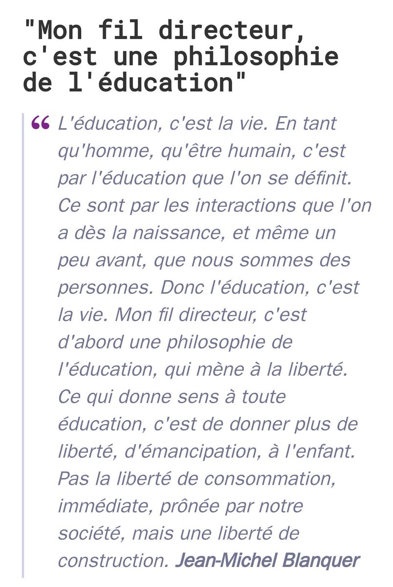 FC_actu's tweet photo. Jean-Michel Blanquer, le min de l’Éducation nationale, a confié sa vision politique de l'éducation à @Lesmatinsfcult https://t.co/Ff9kUTAdHB https://t.co/2PjgcnMx2C