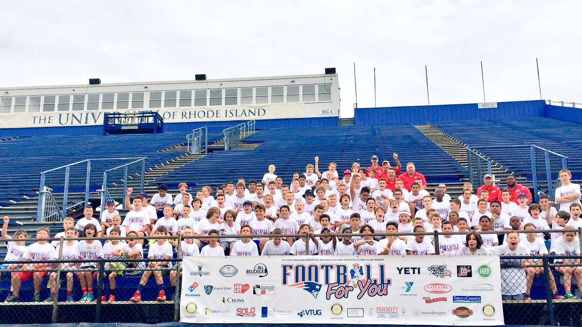 RhodyTickets's tweet photo. Good times at Meade stadium today. Thank you to everyone who came and took part in the #FootballForYOU event! ππ
https://t.co/o91YyofDjt https://t.co/PvHj8YiffU