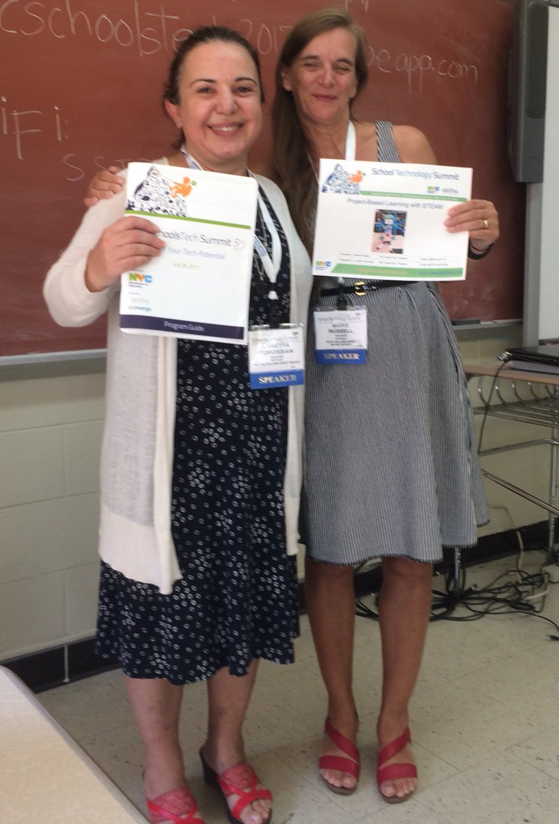 PS174Q's tweet photo. Another wonderful #NYCSchoolsTech Summit with our teachers presenting Project Based Learning #PBL ✨💫#NYCSchoolsStem @PS174STEAM @NYCSchools https://t.co/xTwPbCLPoa