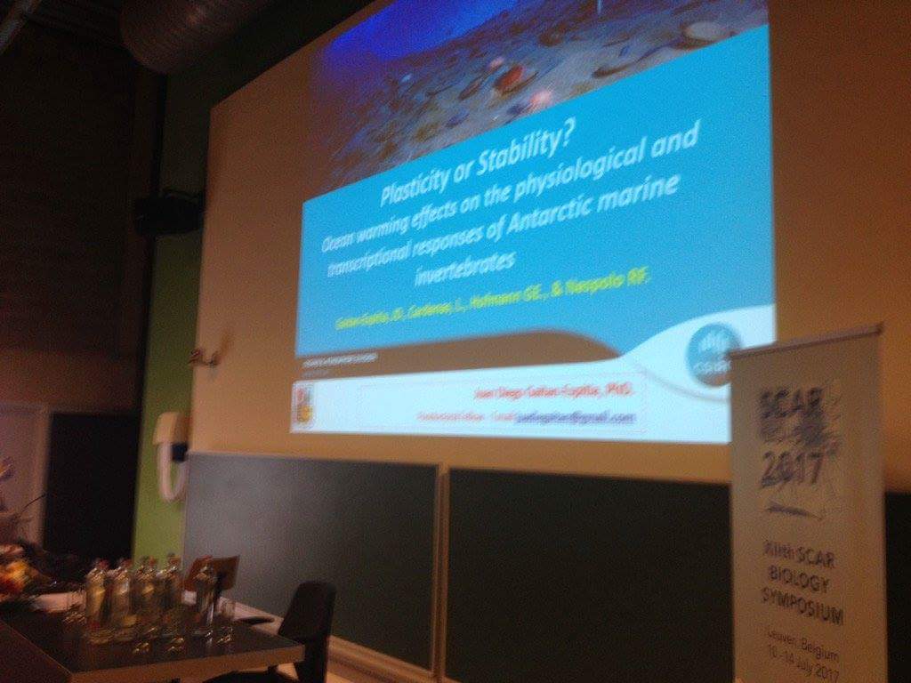 CCO_Antartica's tweet photo. Destacada participación del Dr. Juan Diego Gaitán, Colombia en #SCARbio17 https://t.co/sDoyXnnZGj