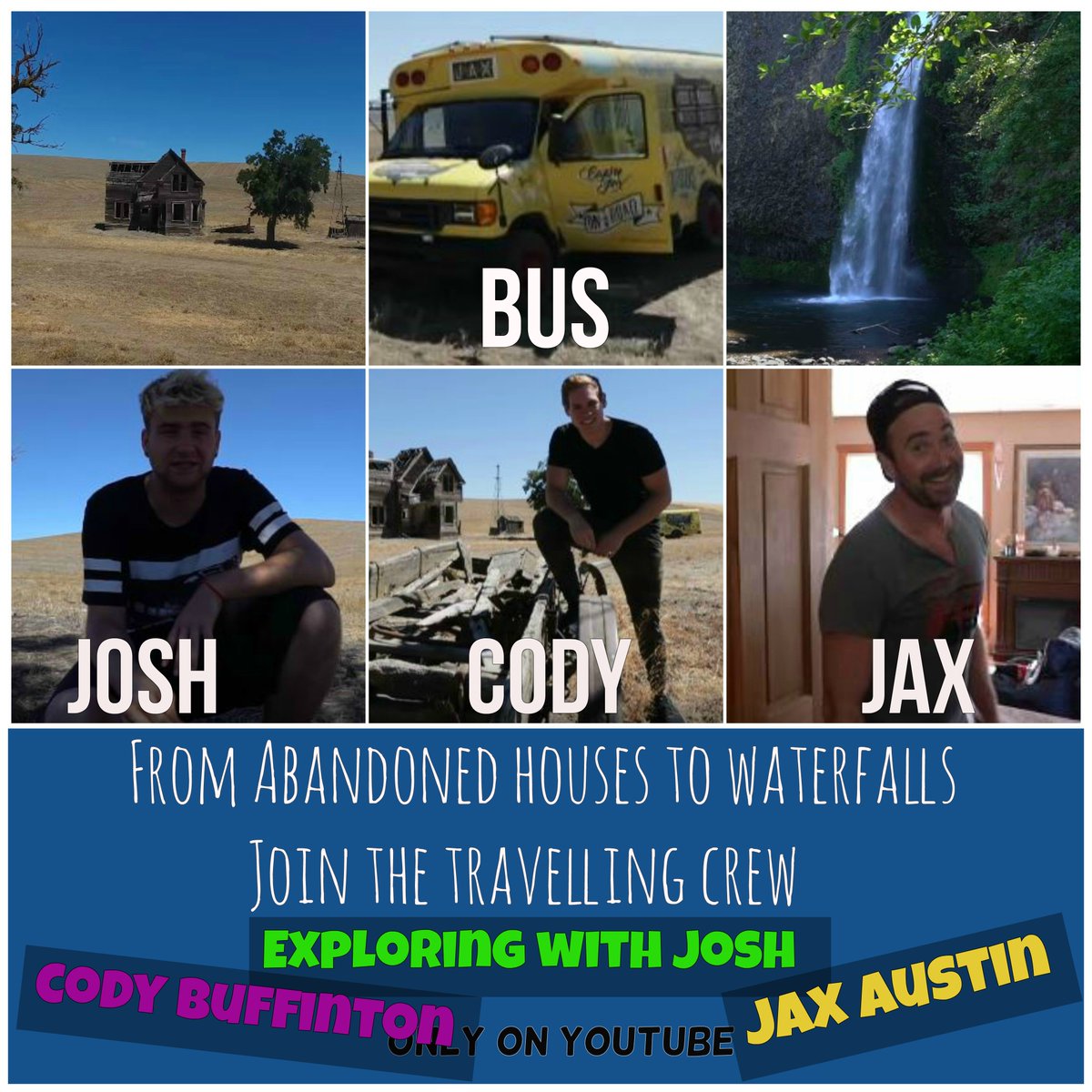 Cheekyoziechick's tweet image. @i_am_joshyo  @CodyBuffinton  @JaxAustin  #Youtube #ConvertedschoolBus #Waterfalls #AbandonedHouses #Oregon Join the crew and #explore 🚌____