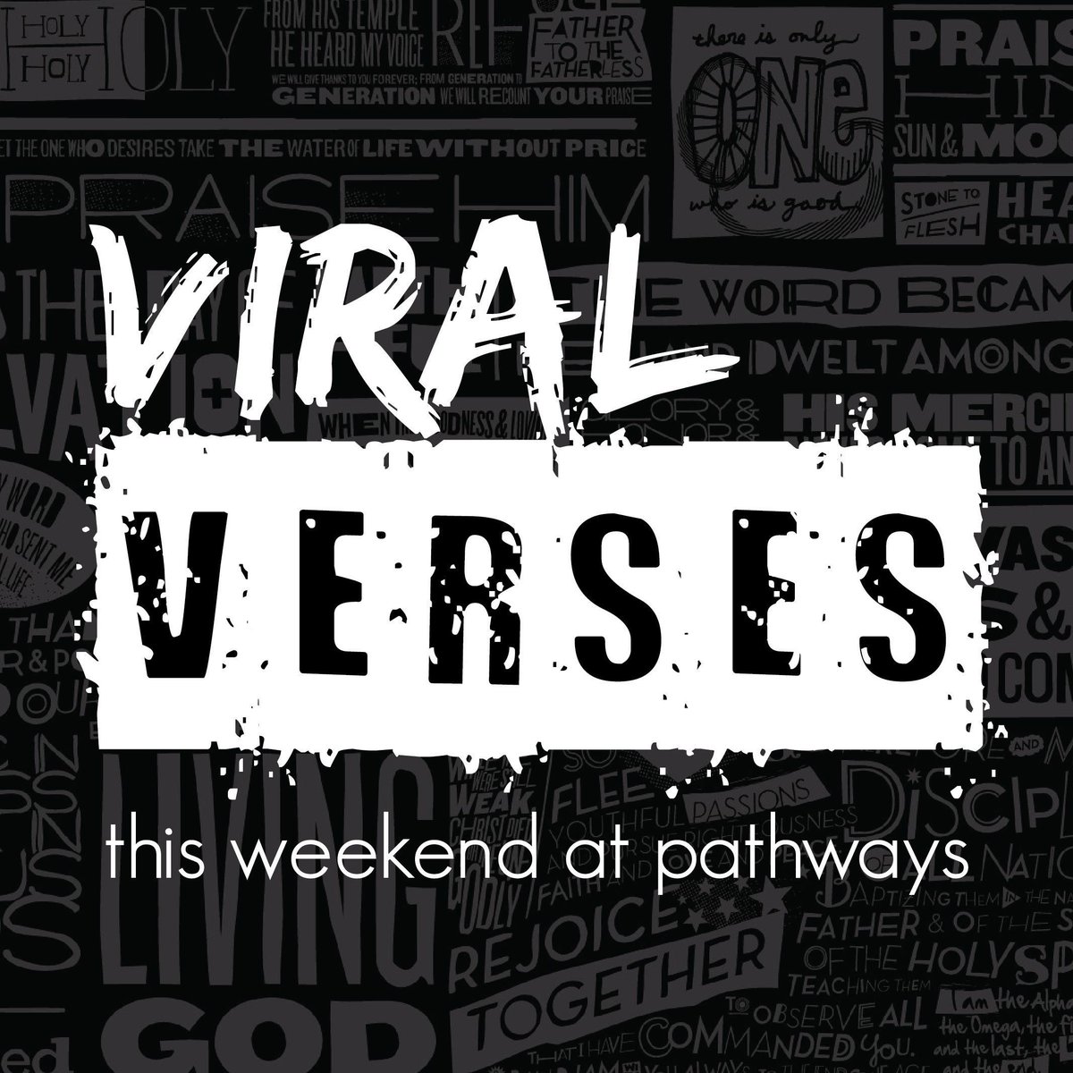 Do you feel judged? Or are you accused of being judgmental?
Come hear what Jesus said about judging this week at Pathways.
#viralverses