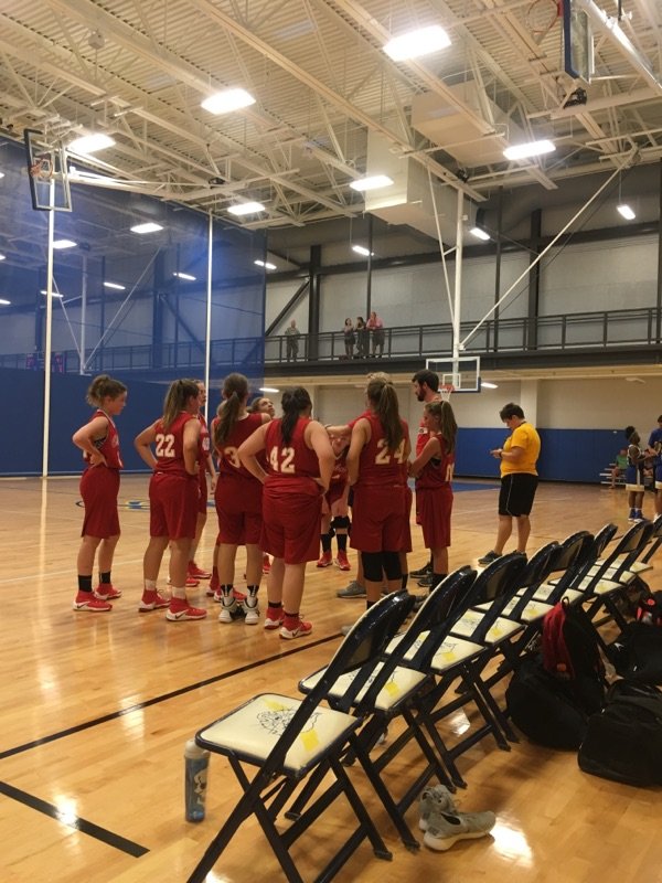 juniorhighnorth's tweet photo. North Lady Panthers playing DeWitt in the NLR basketball camp. Looking forward to a good year. #be_a_northstar https://t.co/z6ySyatbKZ