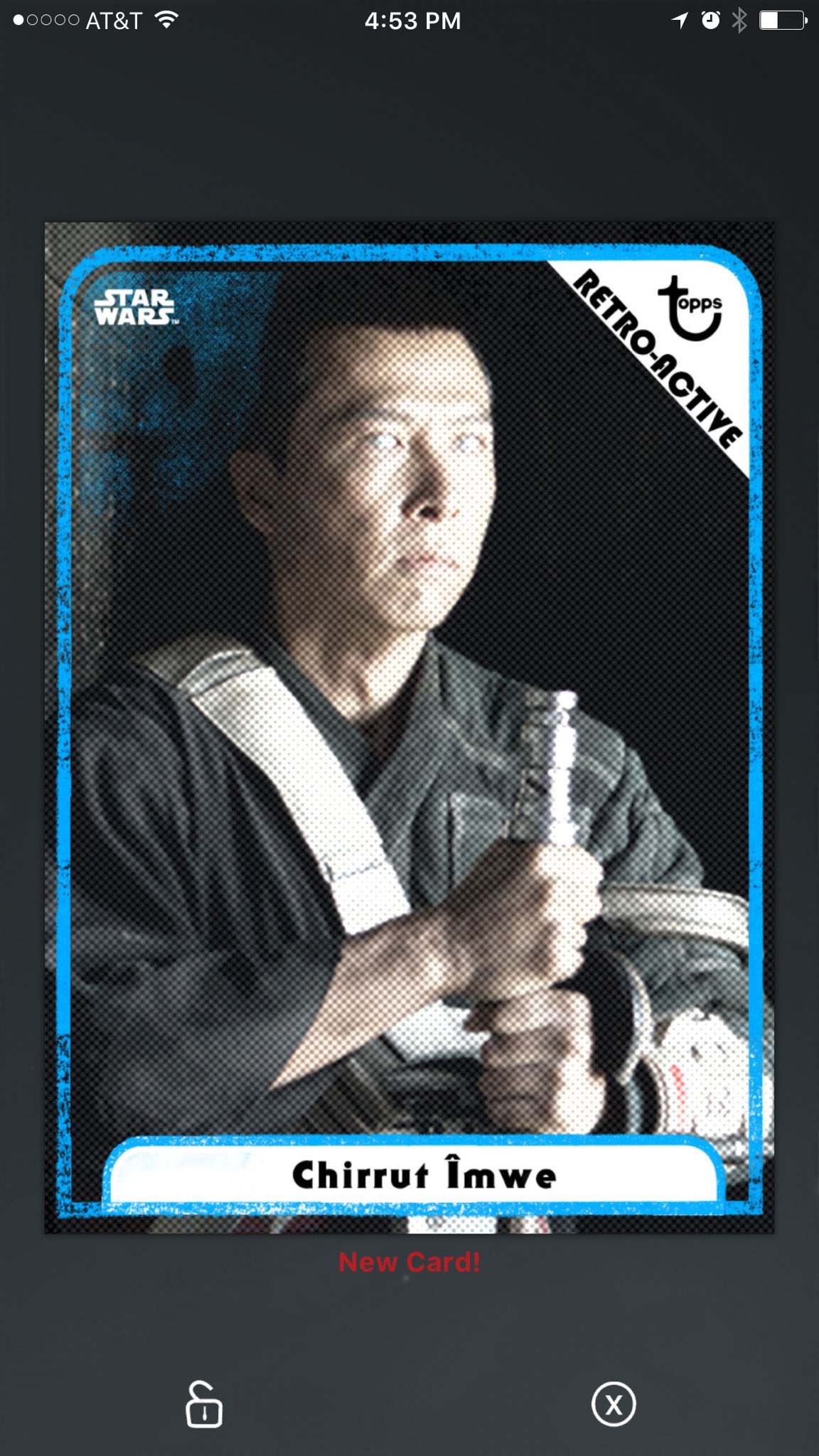 Happy Birthday to Donnie Yen! Very fitting card release today. 