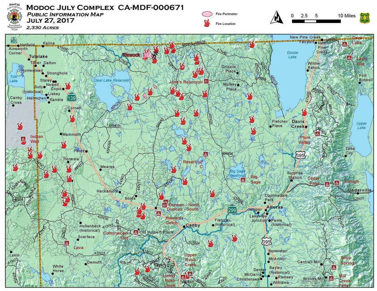 SoCalUSFS_Fire's tweet image. Lightning fires on the Modoc National Forest in northeast California inciweb.nwcg.gov/incident/5415/ #ModocJulyComplex @ModocNF #cawx