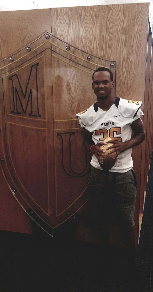 _gusbus20_'s tweet photo. I had a great time today at Marian University!! Thank you all for this amazing opportunity!! #TBD #BatCole #GoKnights🔵 https://t.co/BxMjWsXBCY
