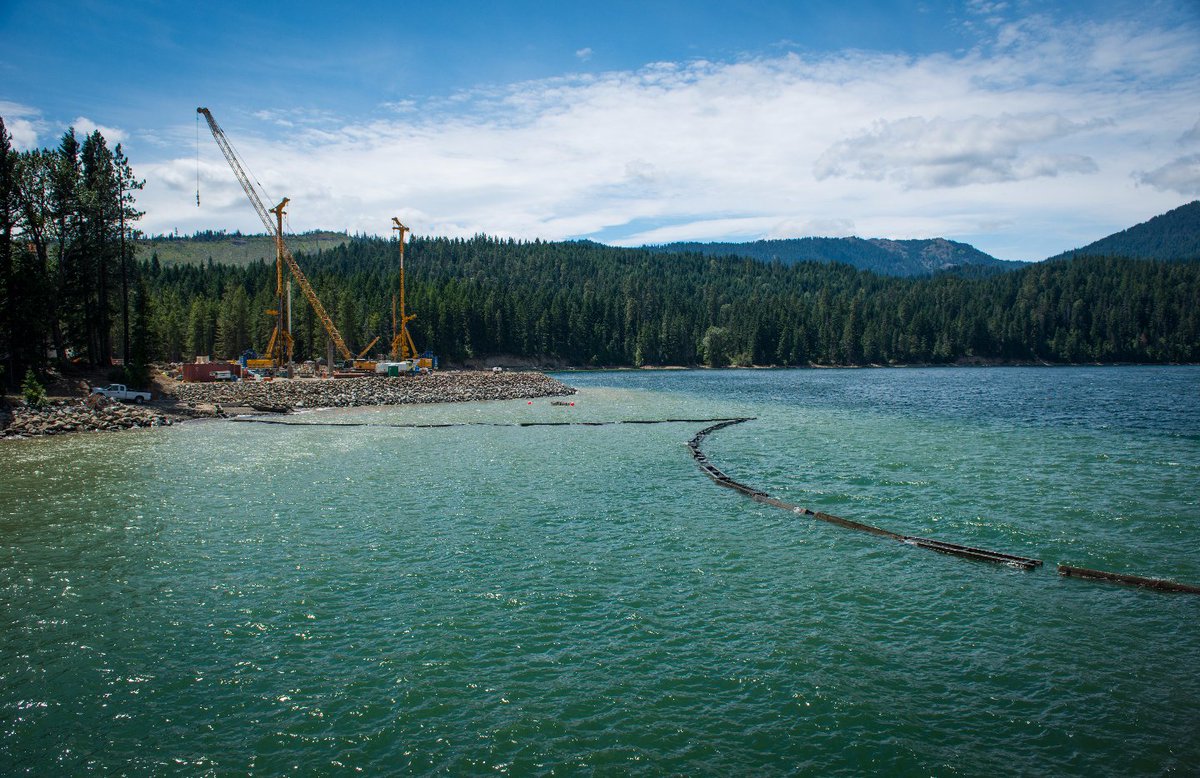 usbr's tweet photo. Fish passage efforts are well underway at #CleElumDam thanks to the Yakima Basin Integrated Plan! #YakimaWater 

https://t.co/RTNXgi4eTg https://t.co/DWzNgfT2tq