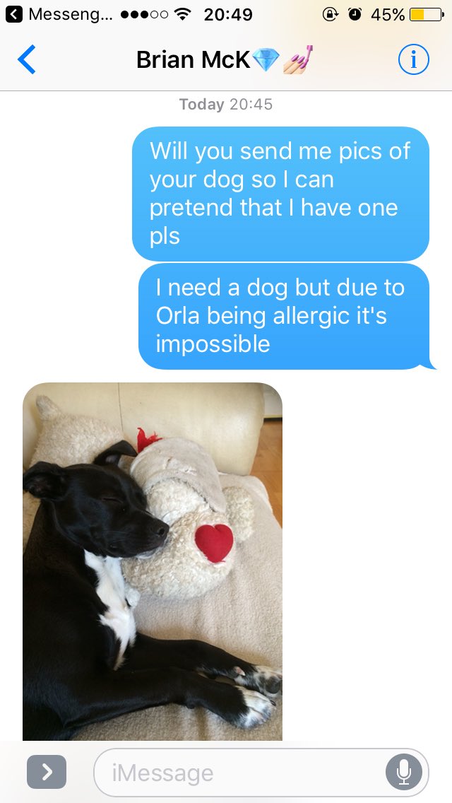 NazSouza's tweet photo. Struggles of my mother being severely allergic to the one thing I want most in life, @HungoverBrian thanks for helping xx #cousinsupport https://t.co/0D4aCDUWQW