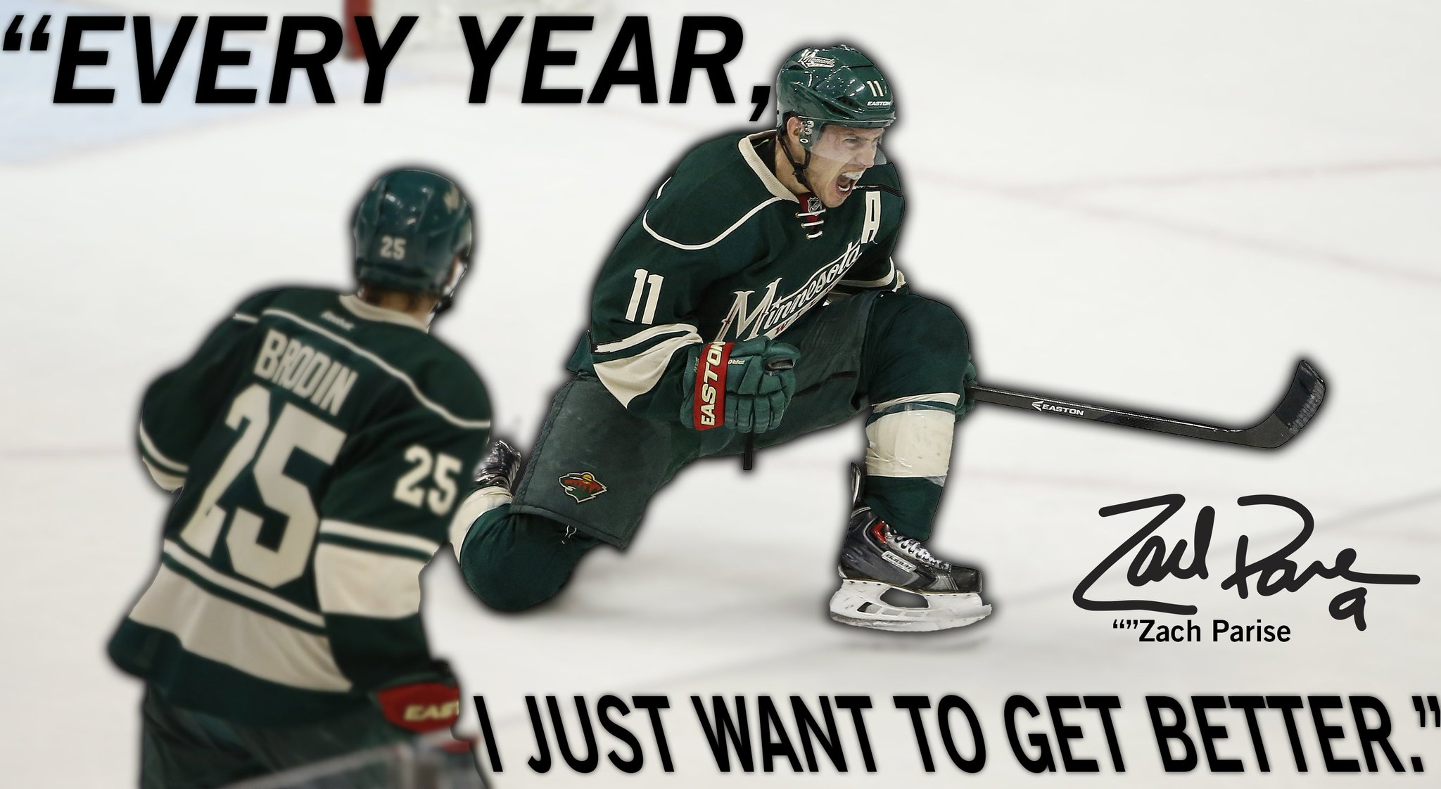 Happy Birthday to our Steiner-Exclusive athlete, from the Minnesota Wild, Zach Parise! 
