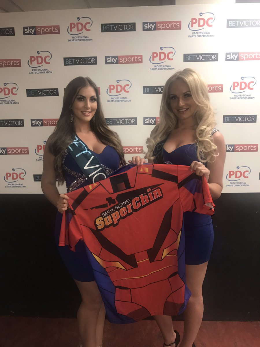 OfficialPDC's tweet photo. What better time to launch this competition? Simply RT to enter the chance to win a signed @Superchin180 shirt! #Competition #RTtoWin https://t.co/54QxeaPyQA