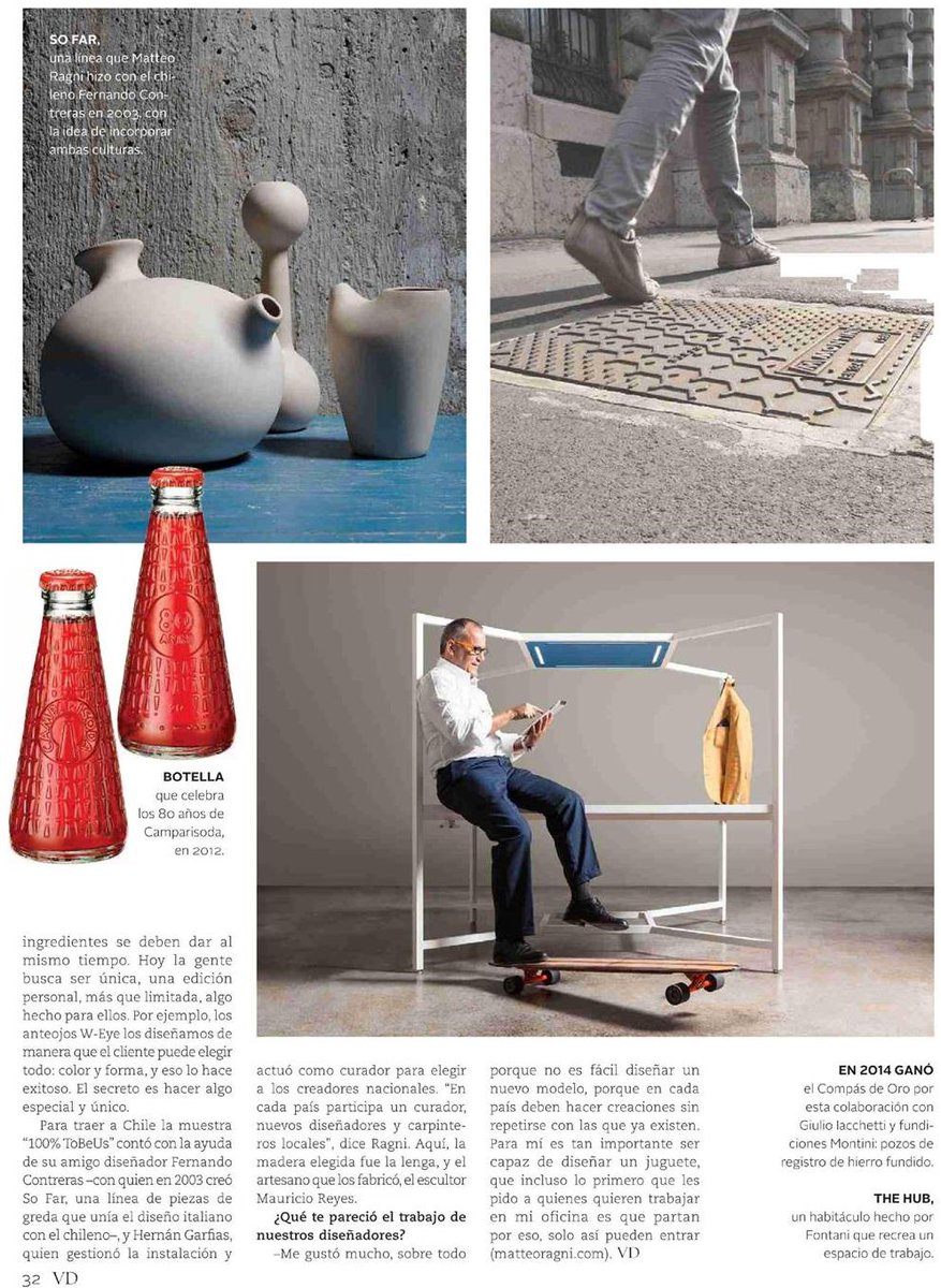 centroGAM's tweet photo. El sentido del juego. El destacado diseñador italiano Matteo Ragni cuenta en @Revista_VD todo de la expo #ToBeUs>> https://t.co/TSBkc4Goc7 https://t.co/R9qqRT0HNy