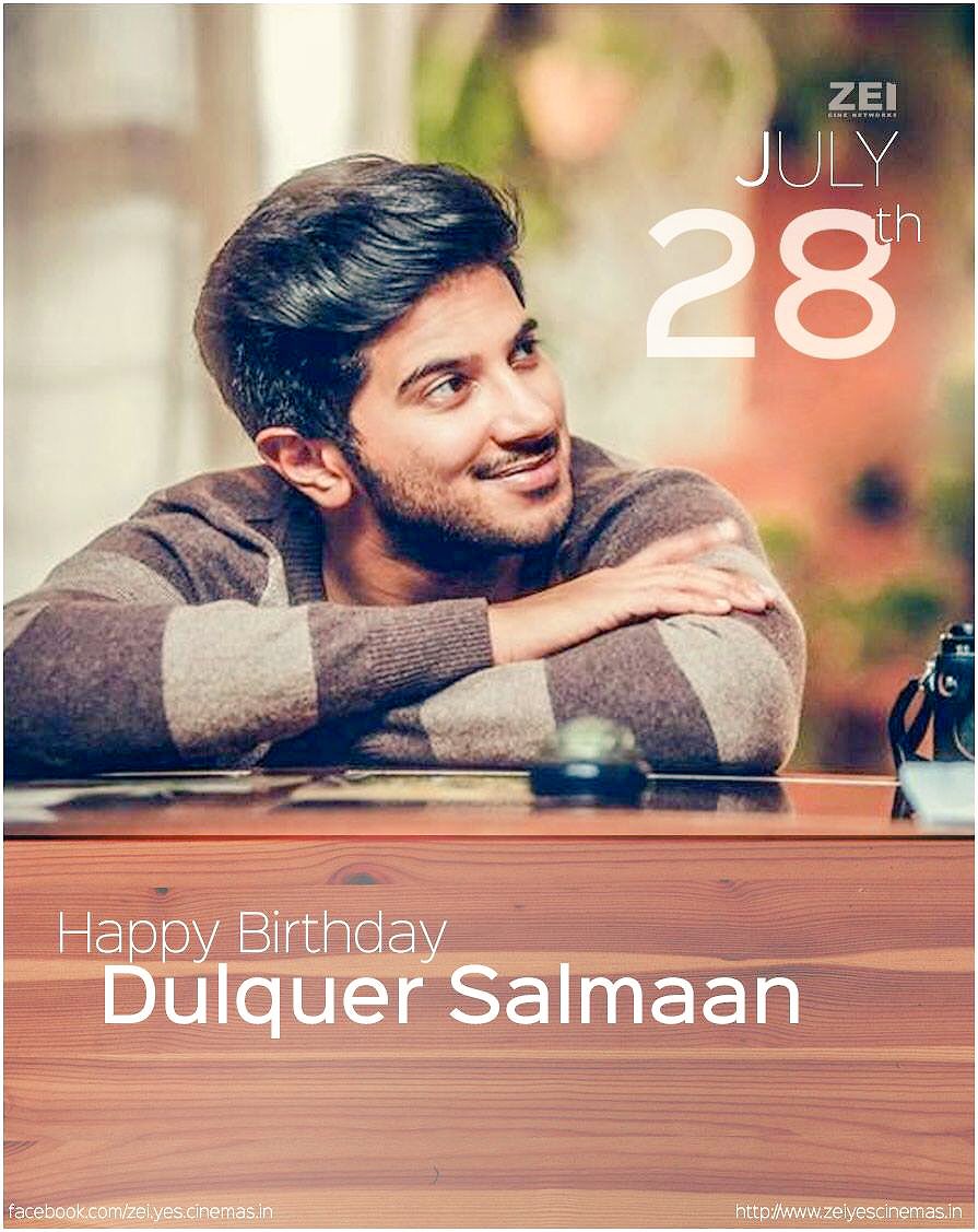 Happy Birthday Dulquer Salmaan  