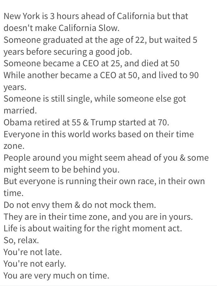 Best thing I read today by Omar Albusaidy. #onMyOwnTime