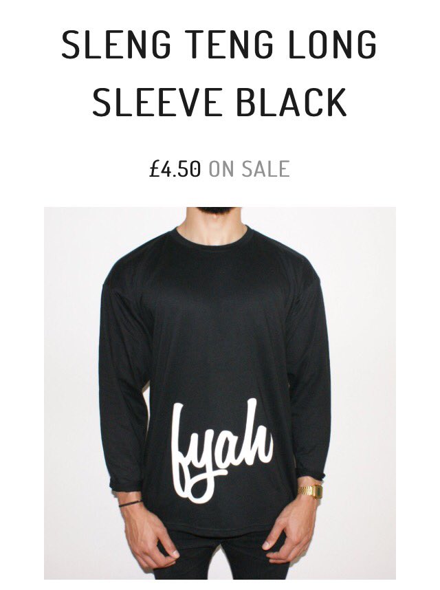 FyahApparel's tweet photo. CLEARANCE!! 💥 
JUST 3 OF THESE REMAINING. GET YOURS BEFORE ITS TOO LATE! ONLY £4.50!
https://t.co/8j7Qb8YAFX https://t.co/6aDEajJPb6