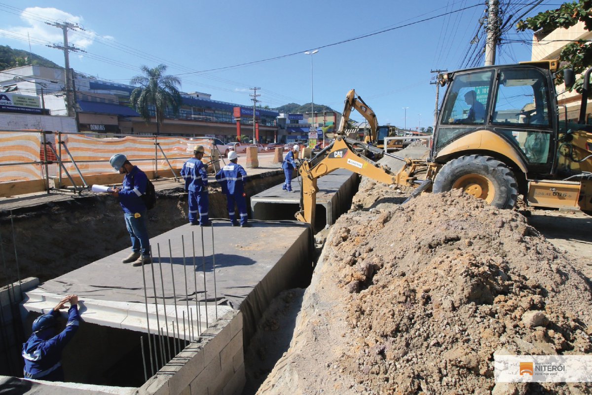 _transoceanica's tweet photo. Obras de macrodrenagem em ritmo acelerado na Região Oceânica! Saiba mais: https://t.co/eYuSGyFXWS #curtoniteroi #niteroi #transoceanica https://t.co/eVxgxs5XMW