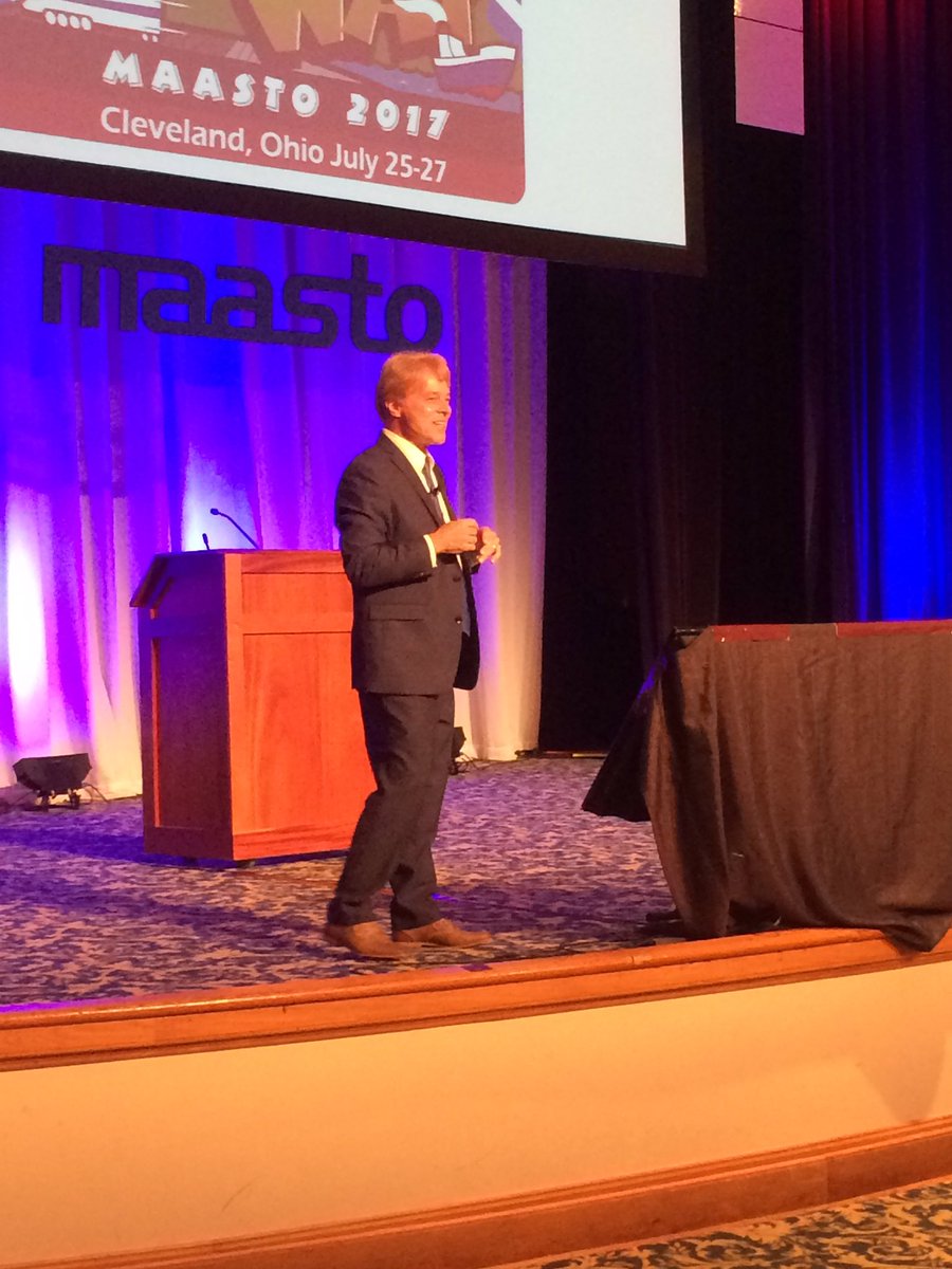 maasto2017's tweet photo. Great to hear from David Stringer from @NASAglenn. At lunch, @thecomedybook said the Beetles once stayed at the host hotel. #MAASTO2017 https://t.co/R1fG8t7RRB