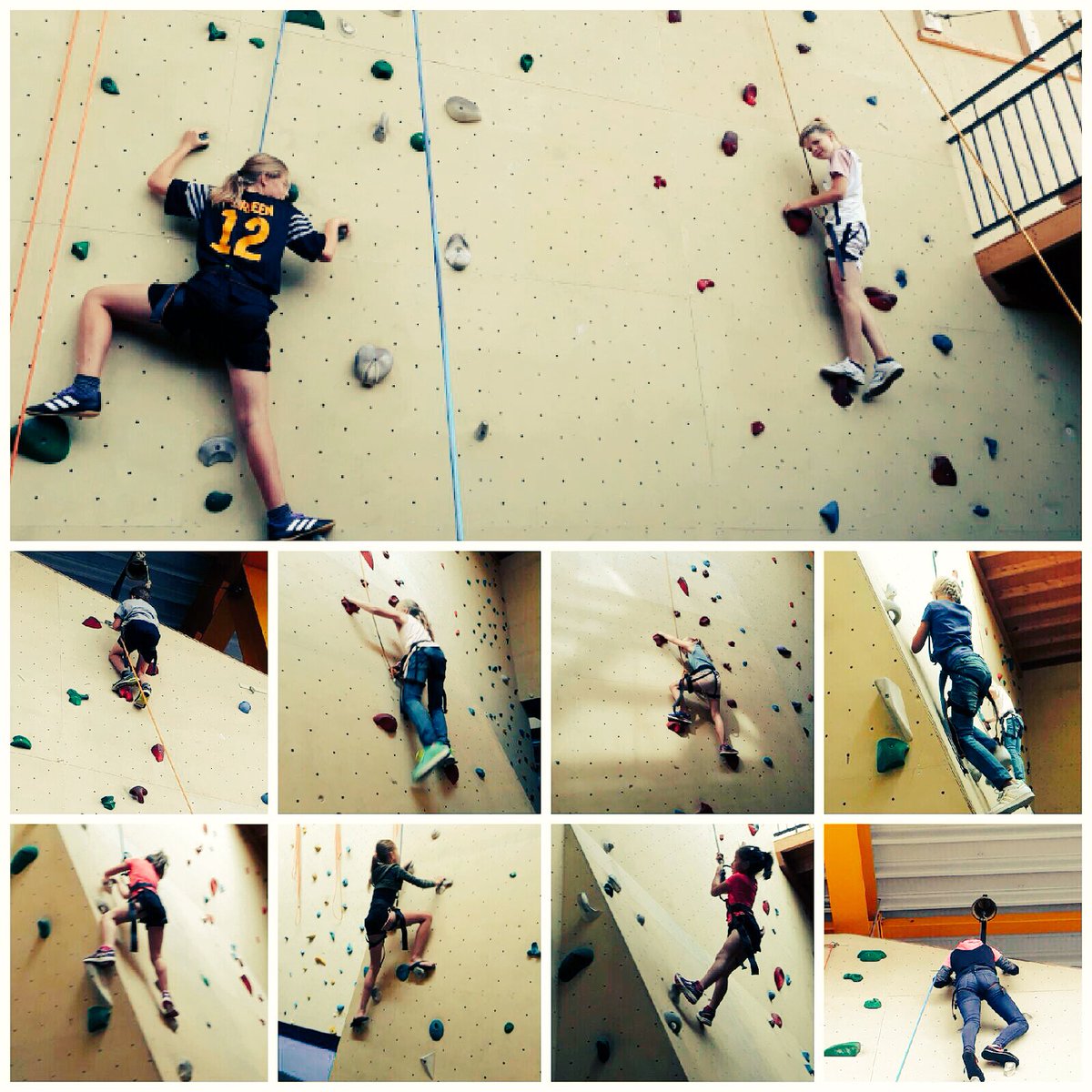 Durf dat maar eens!  #klimwand #thema OutdoorKids. #zomervakantie