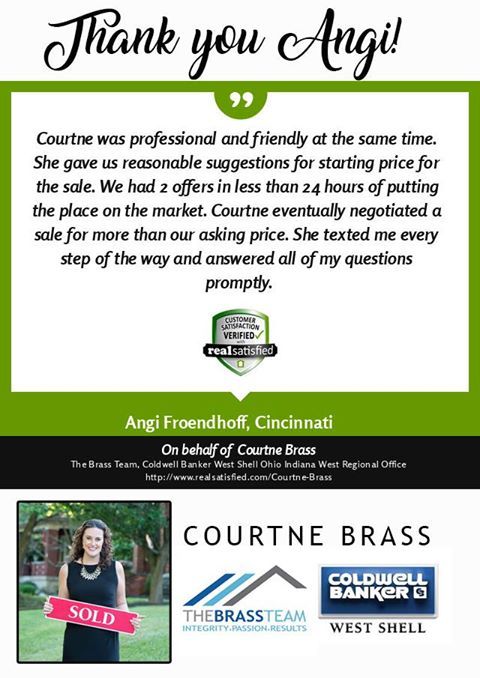 Courtne_Brass3's tweet image. Another happy customer! #TheBrassTeam #ColdwellBankerWestShell