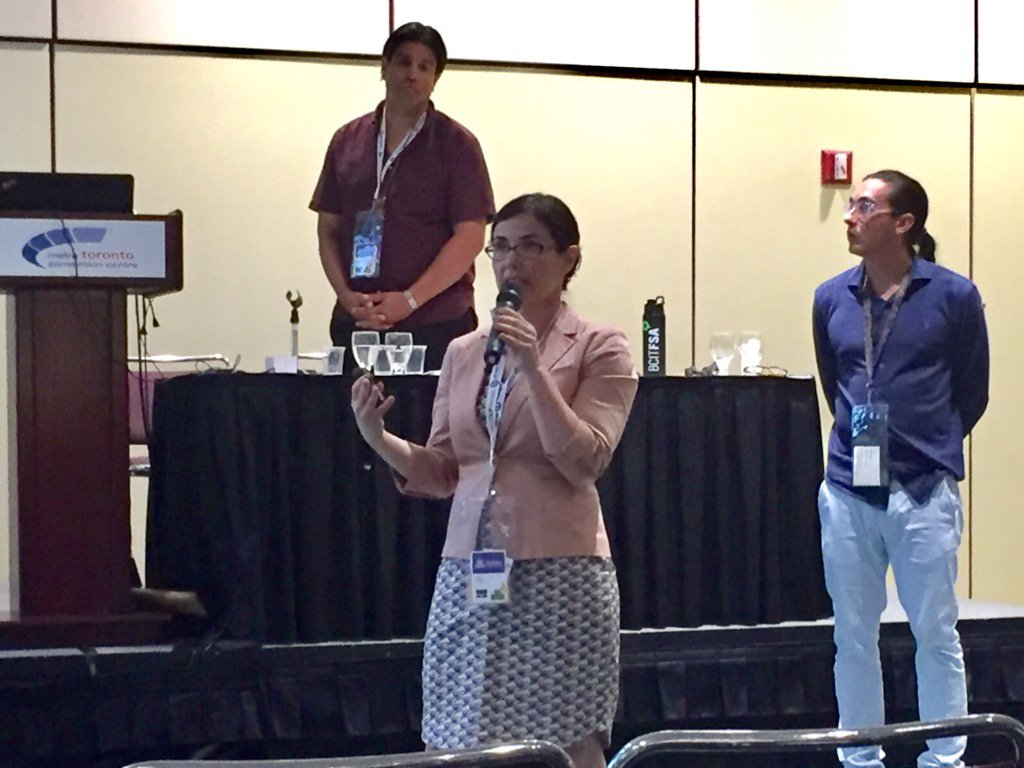 platinumtoaster's tweet photo. The BCIT Diversity Circles team presenting at the World Indigenous People's Conference on Education #wipce2017 #BCIT https://t.co/Y9jpS9B4QA