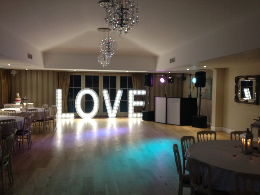 sensationdiscos's tweet photo. Function room all set for tonight's evening wedding reception @KelhamHouse https://t.co/zw68jP20Rh
