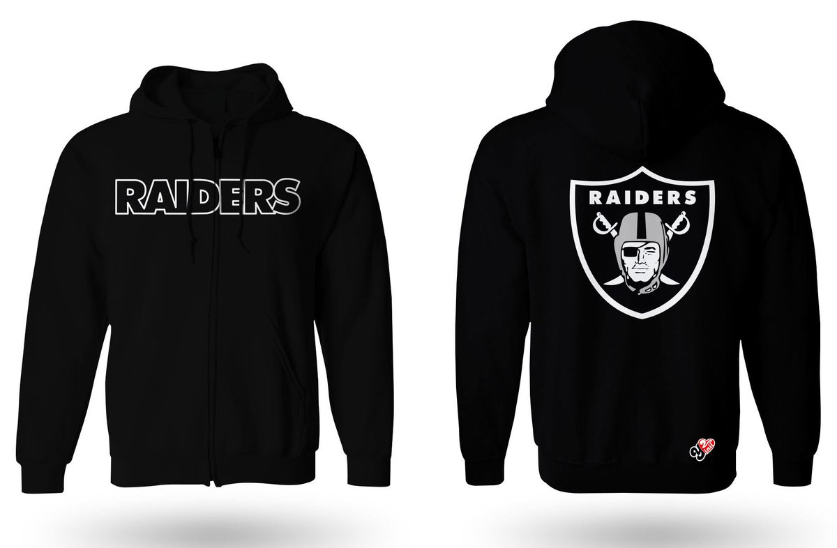 sudadera de los raiders