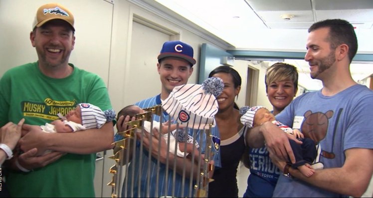 Chicago hospitals see spike in births after Cubs' World Series win bit.ly/2w48qLi https://t.co/6K5x8Qf2s6