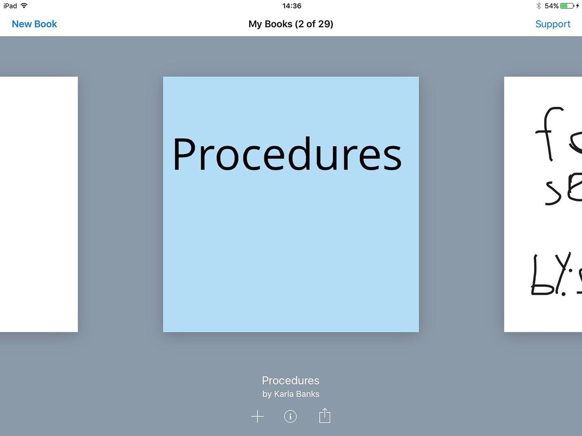 BookCreatorApp's tweet photo. Teaching procedures and routines to your class with Book Creator. 

https://t.co/oVBmN6tGhG by @LifeNSpecialEd

#ipaded #edtech https://t.co/AvSHd9k0gL