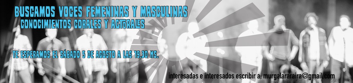 lararaira's tweet photo. Dentro de 2 sábados. ¡Agendá! #Morga https://t.co/JwFGl84Ble