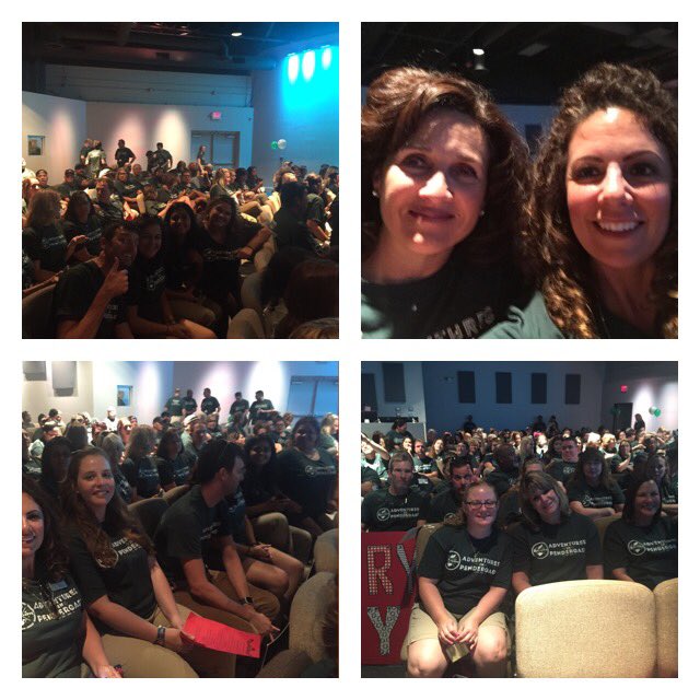 principalJH's tweet photo. At the PESD kick off! Let the 17-18 adventure begin! 😊 #pesd https://t.co/PIAj408T1I