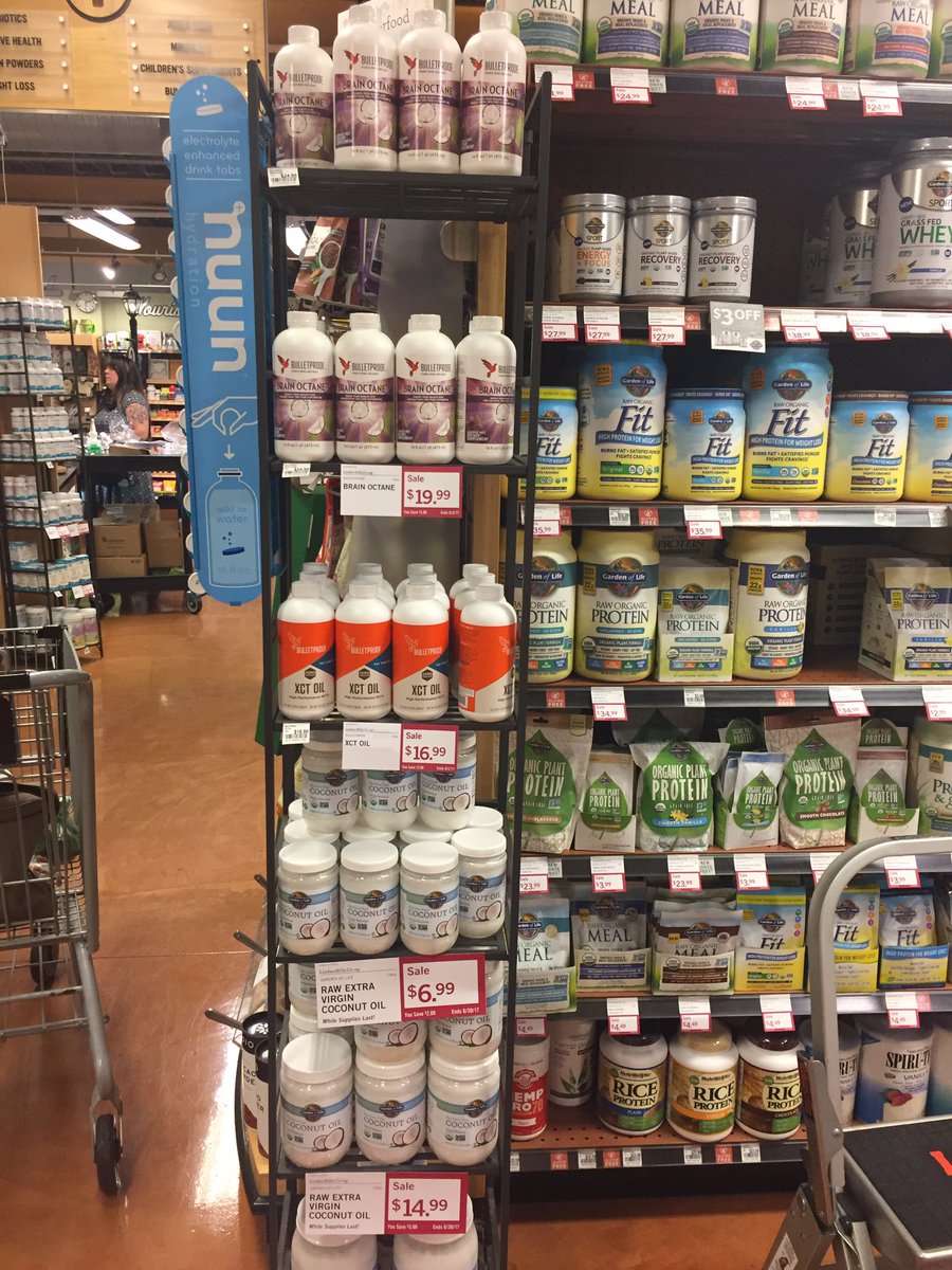 MaxWillFocus's tweet photo. SO happy to find #BrainOctane @ local co-op &amp; get sr discount. TY @bpnutrition https://t.co/YBBjsKcE3X