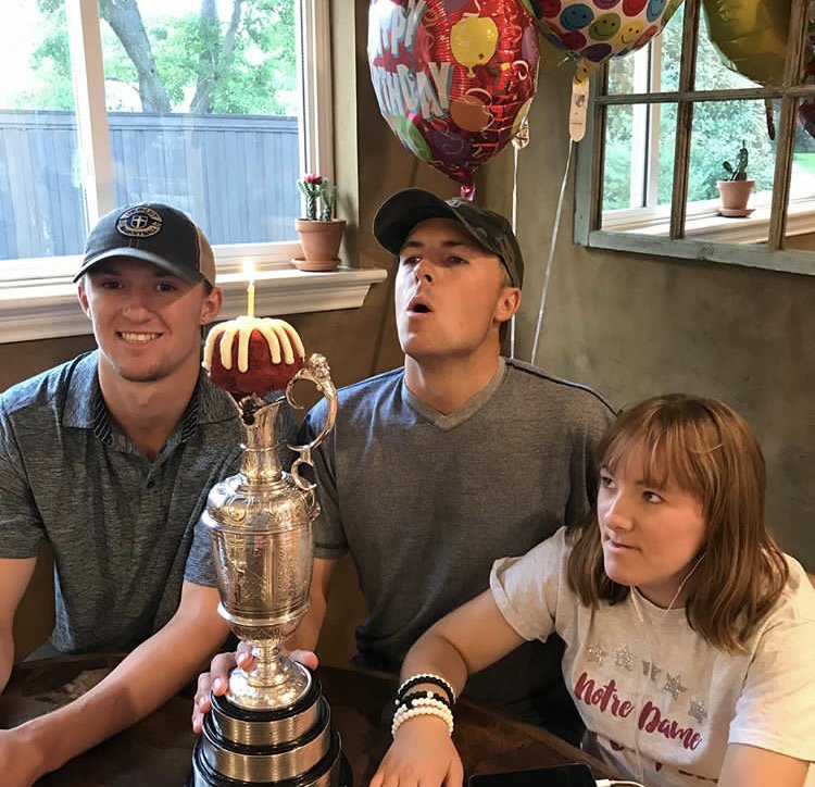 Happy 24th birthday to Jordan Spieth. 
Maybe you can do something with your life the next 24 years. 